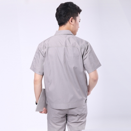 深银灰防静电工作服-3