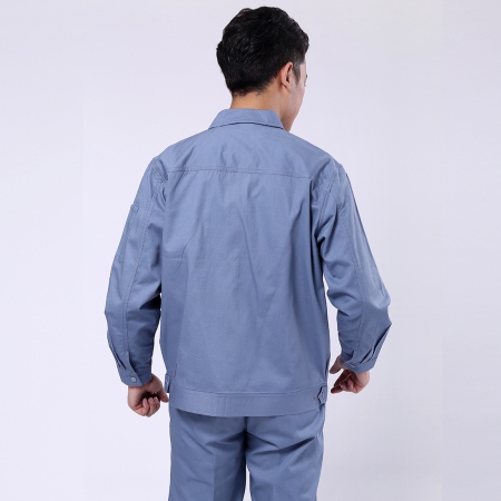 绿灰防静电工作服-4