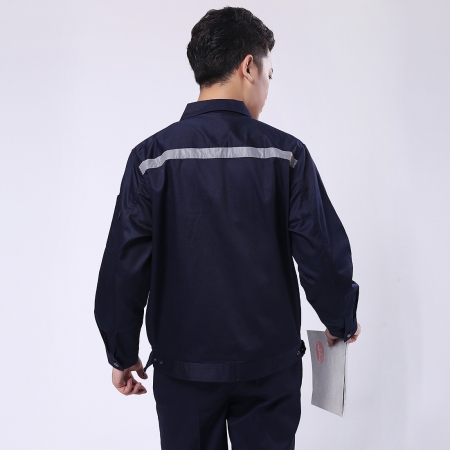 反光条安全警示职业工作服-5